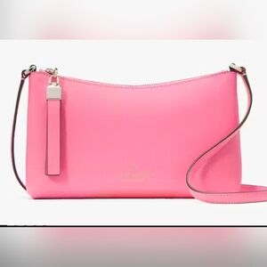 **SPRING!**🆕 KATE SPADE Sadie Small Leather Crossbody/Shoulder Bag Pink